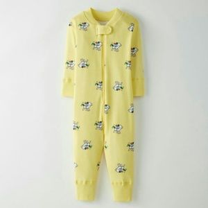Hanna Andersson Bunny Print Sleeper (3-6 mos)